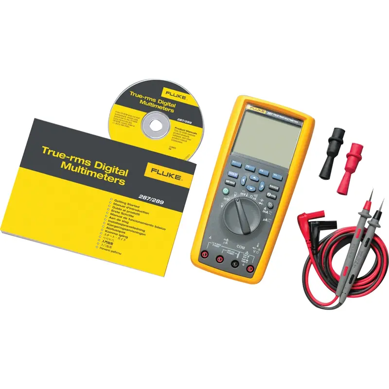 True-Rms Electronics Logging Multimeter With Trendcapture Flu287 Fluke 1