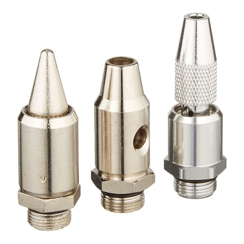 Turbo Blow Gun Nozzle Kit - 3 Piece Mils183 Milton Industries 1