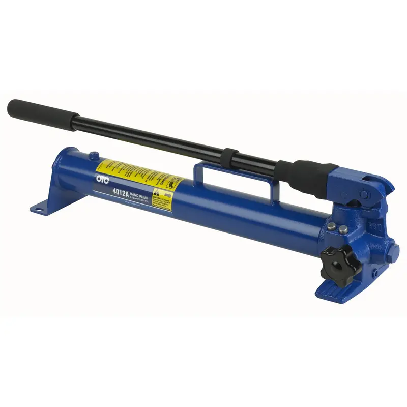 Two-Speed Hydraulic Hand Pump - Large Capacity Otc4012a Otc 1