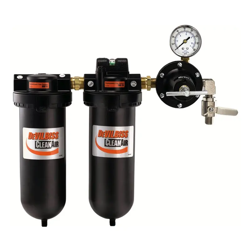 Two Stage Cleanair Filtration System Devhaf518 Devilbiss 1