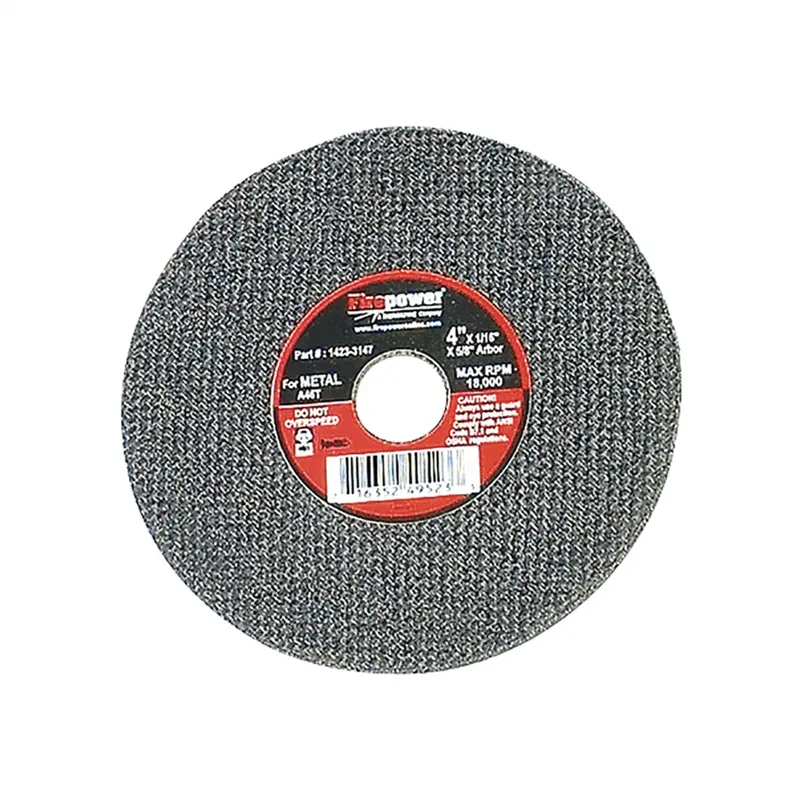 Type 1 Cut Off Abrasive Wheels, 4 Fpw1423-3147 Firepower 1