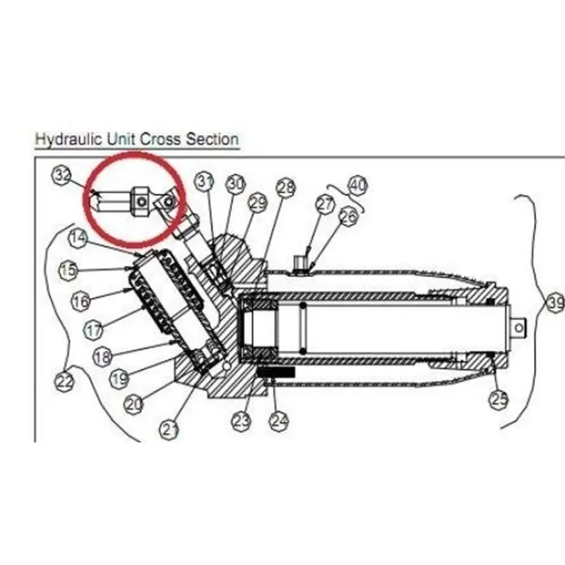 U- Joint Release Assy - Serv J Bhk248731 Blackhawk 1