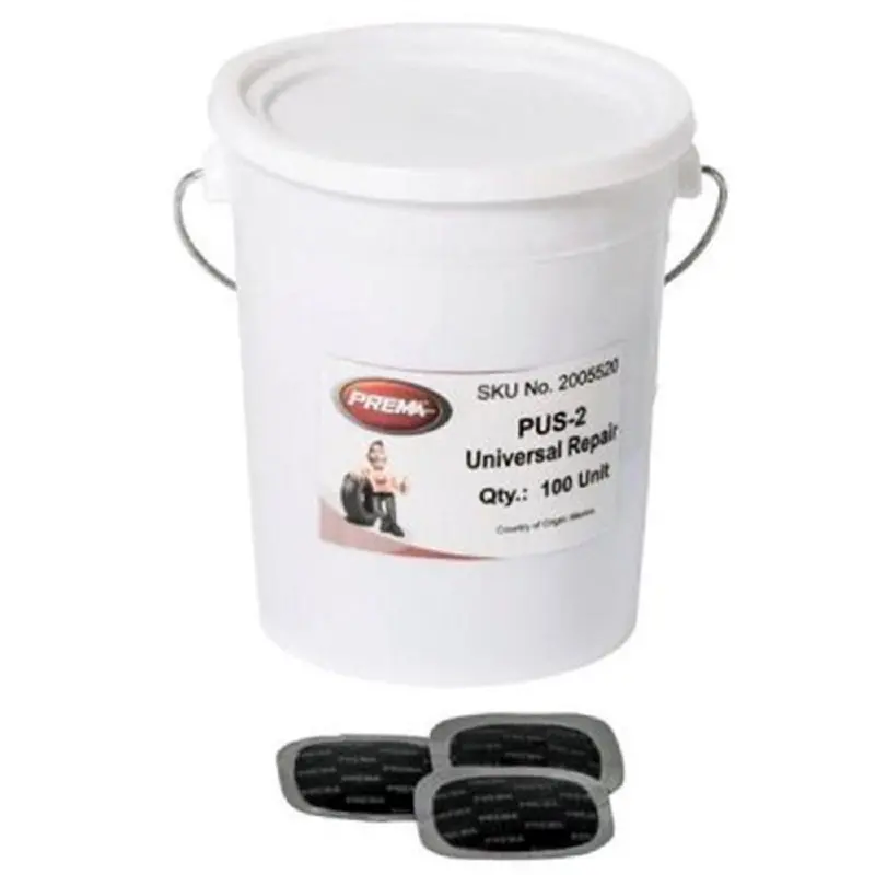 Universal 1-3/4" Square Tire Repair Patch (100/Pail) Prmpus-2 Rema Tip Top North America 1