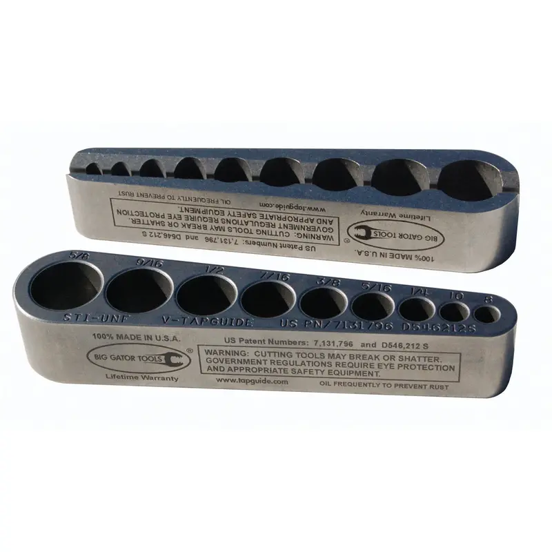 Universal & Portable Screw Thread Insert (Sti) V Tap Guide Bgrstiunf200snp Big Gator Tools 1