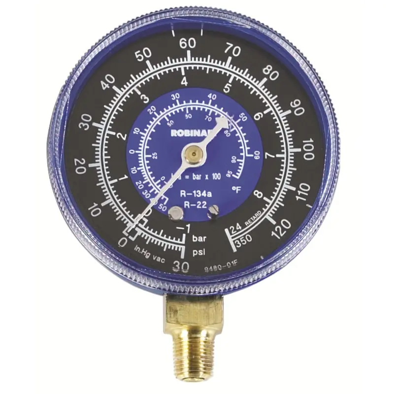 Universal R-134A/R22 Low Side Gauge Rob11794 Robinair 1