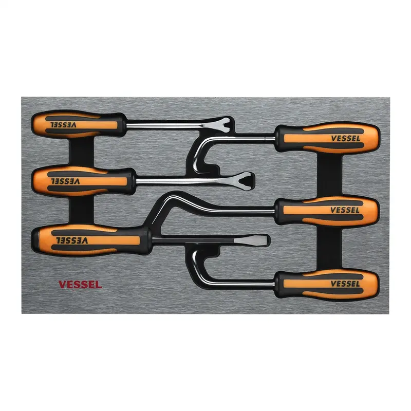 Vessel Tools 6 Piece 970 Megadora Body Shop Set In Eva Foam Ves9706eva Vessel Tool U.S.A Inc 1
