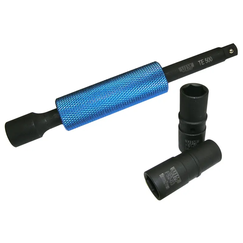 Vim Tools 1/2 In. Drive, 9 In. Turbo Extension Set With Speed Handle And Flip Sockets Vimte500fs Vim Products 1