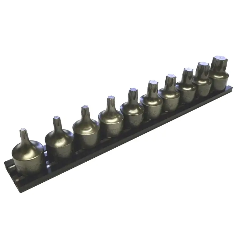 Vim Tools 10-Piece Half Cut Torx Driver Set - 3/8 In. Square Drive Vimimpact-Hct6 Vim Products 1
