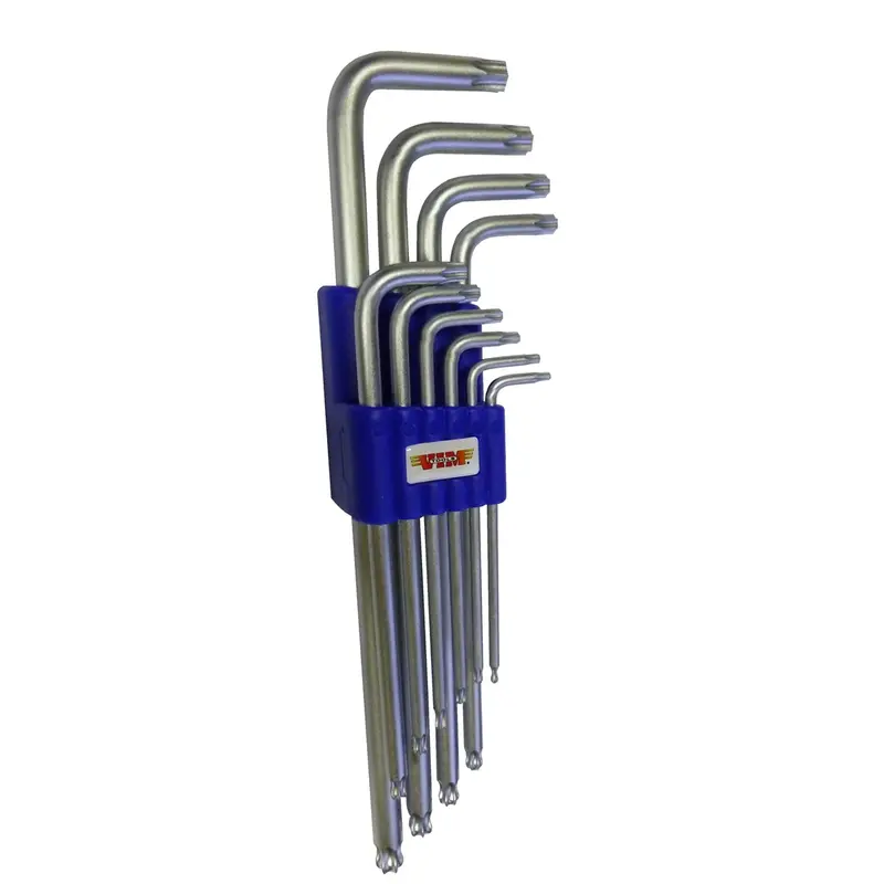 Vim Tools 10-Piece Long Handle Ball Torx Wrench Set Vimbltx100 Vim Products 1
