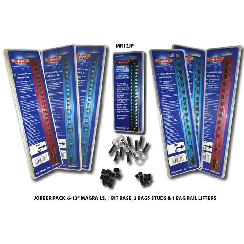 Vim Tools 10-Piece Magrail 12 In. Jobber Pack Set Vimmr12jp Vim Products 1