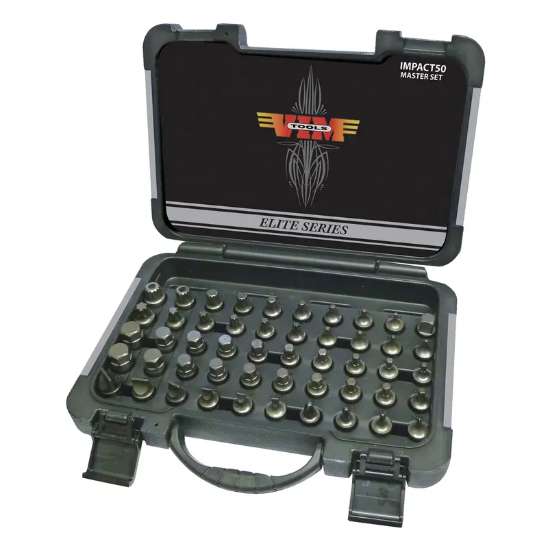 Vim Tools 50-Piece Impact Master Set - 3/8 In. Square Drive Vimimpact50 Vim Products 1