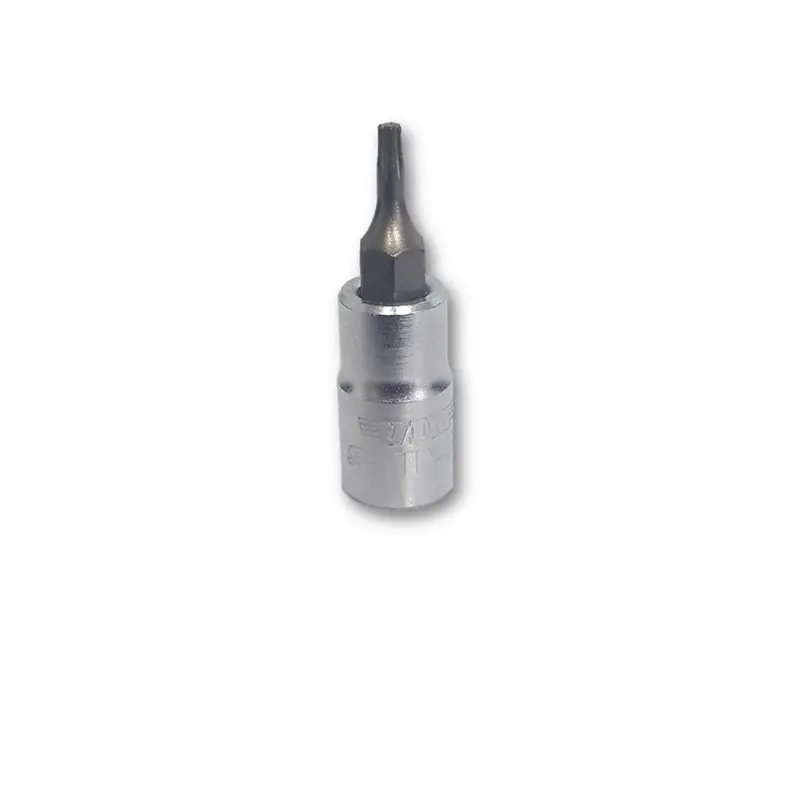 Vim Tools 6-Point Torx Plus Bit, Satin 1/4 Sqaure Drive Holder Vimtp4ip8 Vim Products 1