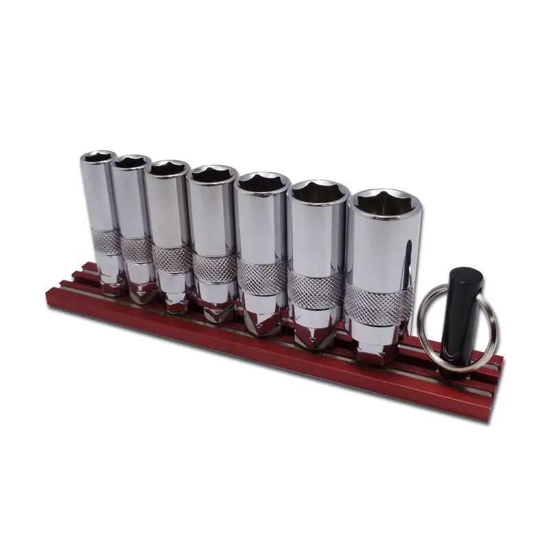 Vim Tools 7-Piece Dual Drive Fractional Sae Deep Chrome Sockets Set Vimdd400d Vim Products 1