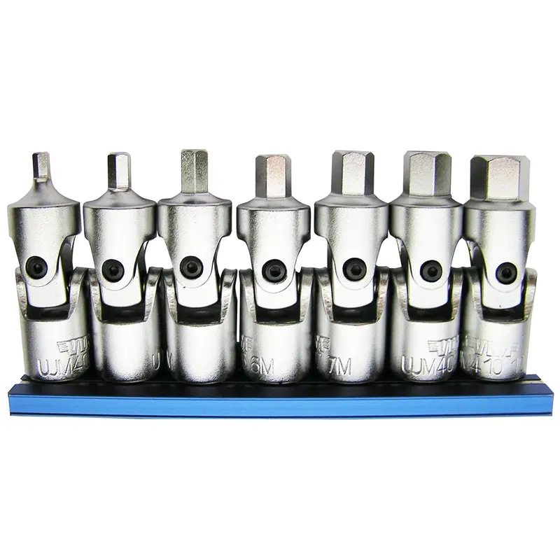 Vim Tools 7-Piece Universal Joint Metric Hex Driver Set, 3 Mm - 10Mm Vimujm400 Vim Products 1