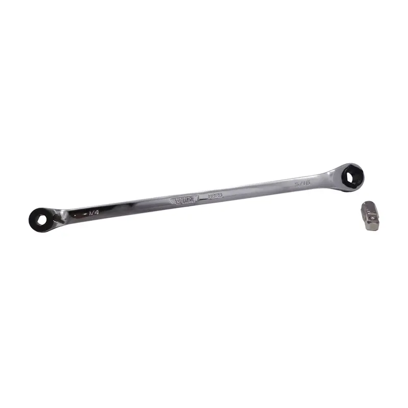 Vim Tools 8 In. Hex Bit Ratchet, 1/4 In. And 5/16 In. With Insert Vimhbr8 Vim Products 1