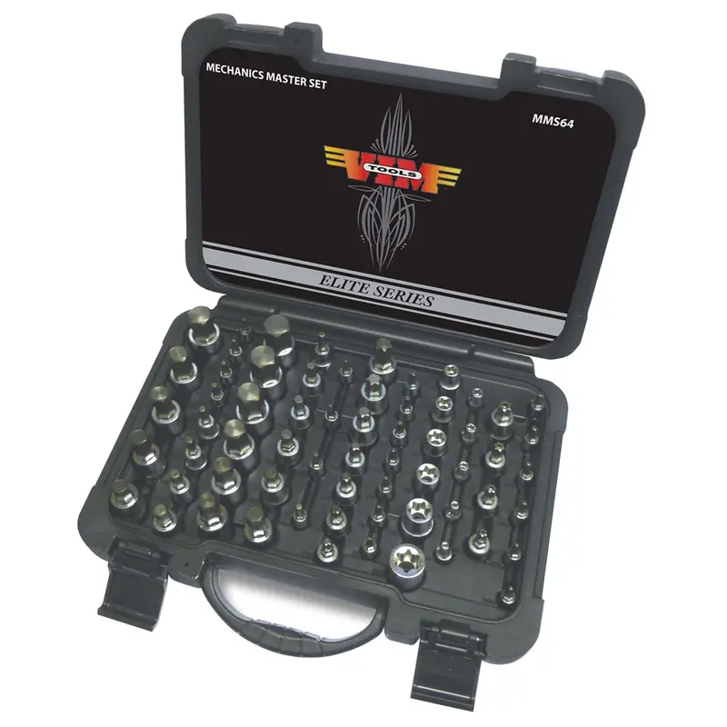Vim Tools Mechanic's Master Hex And Torx 64-Piece Set Vimmms64 Vim Products 1