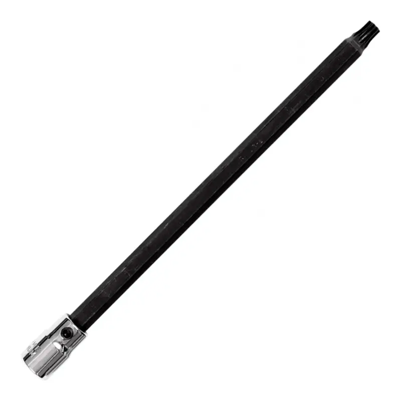 Vim Tools T45 Half Cut Security Driver Bit, Tamper Proof, 3/8 In. Square Driver, 1-1/8 In. Oal Vimhctsd45 Vim Products 1