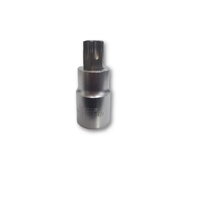 Vim Tools T60 Torx Bit, Satin Chrome 1/2 Sqaure Drive Bit Holder Vimpfs8t60 Vim Products 1