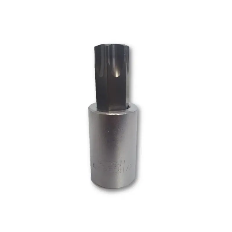 Vim Tools T70 Torx Bit, Satin Chrome 1/2 Sqaure Drive Holder Vimpfs8t70 Vim Products 1