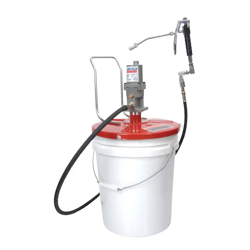 Vslue Series 40:1 Single Acting Grease Pump For 25-50 Lb. Pail Lin4489 Lincoln Lubrication 1