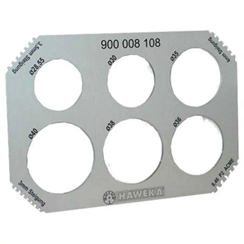 Wheel Balancer Shaft Gauge Measures Shaft Size & Thread Pitch Tmrwb777 The Main Resource 1