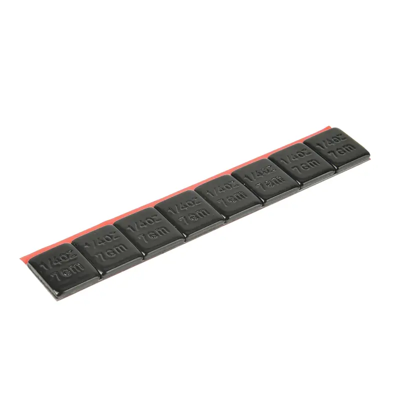 Wheel Weight Adhasive 14308B, 1/4 Oz., Black Plastic Coated (240 Total Segments) Tmr200240b The Main Resource 1