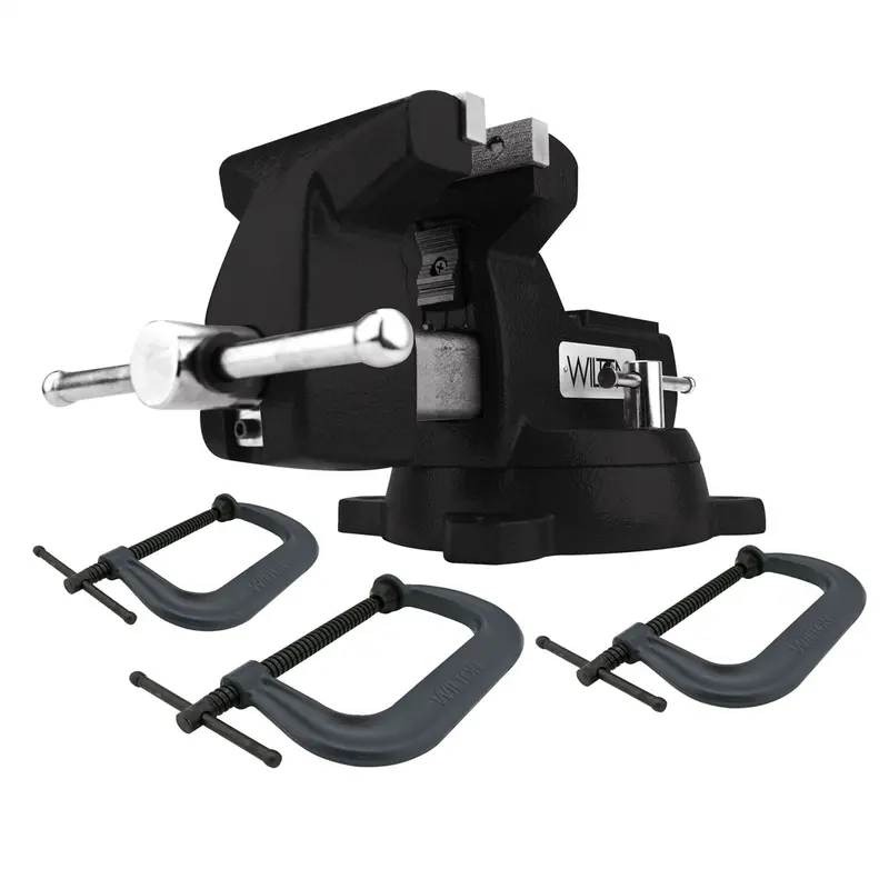 Wilton Se 746 Mechanics Vise And C-Clamp Kit Wil21500k Wilton 1