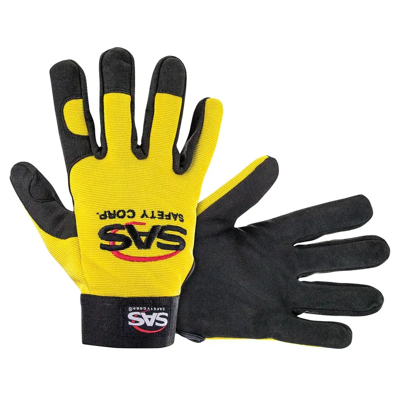 Xl Yellow Pro Tool Safety Gloves Sas6634 Sas Safety 1