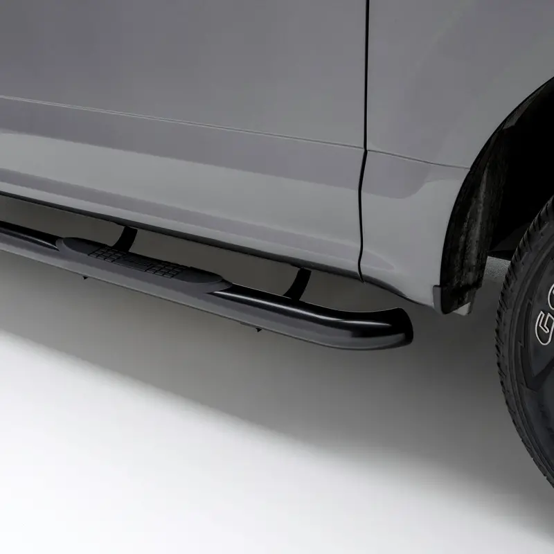 Aries 3-Inch Black Steel Side Bars – Round Design For Select Mazda B-Series And Ford Ranger Models 1