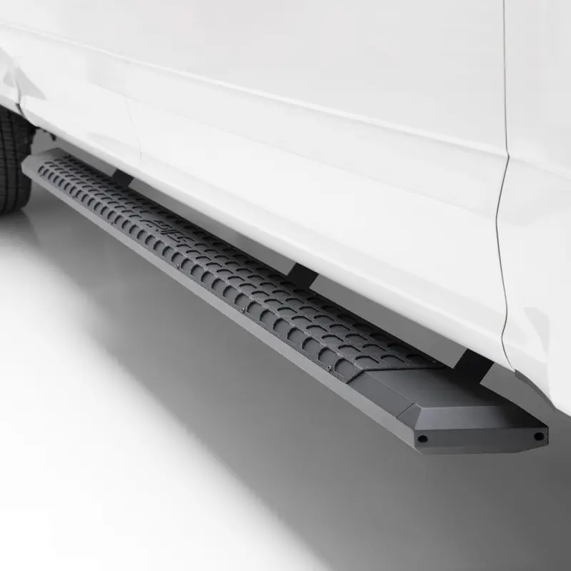 Aries Advantedge Side Bars – 5.5-Inch Drop, 85-Inch Length, Black Aluminum For Select Ford F-150 Models 1