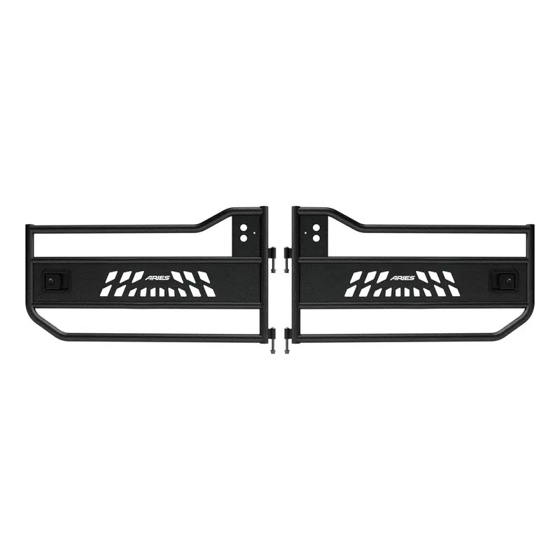 Aries Ar15009 Aluminum Front Tube Doors – Jeep Wrangler Jk (2007–2018) Lightweight Upgrade 1
