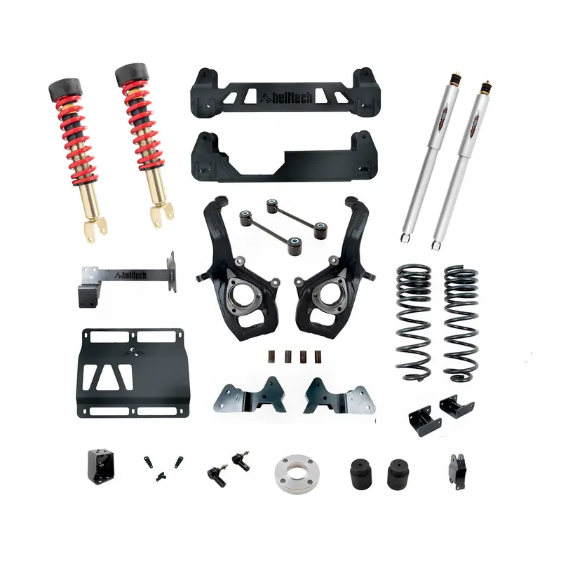 Belltech 6–8 Inch Trail Performance Lift Kit – Complete Front & Rear Coilover Shock System 1