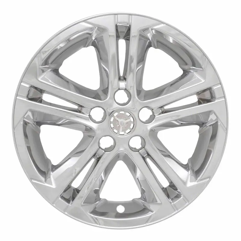 Coast To Coast Iwcimp412X 16-Inch Chrome Double-Spoke Wheel Set – 5-Lug, Non-Steel Alloy Design 1