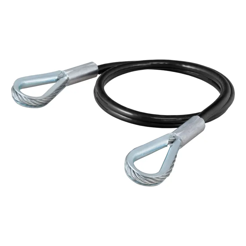 Curt 70007 Replacement Tow Bar Safety Cable – 36-Inch X 3/8-Inch Diameter, 7,500-Pound Capacity 1