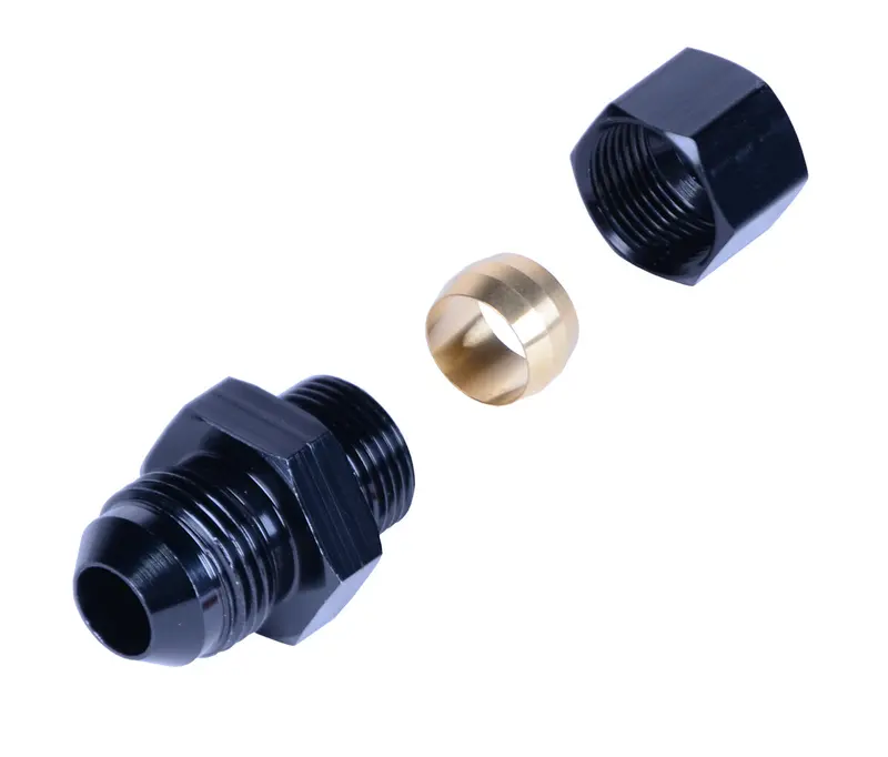 Derale 13046 1/2" Tube To -8 An Fitting Adapter 1