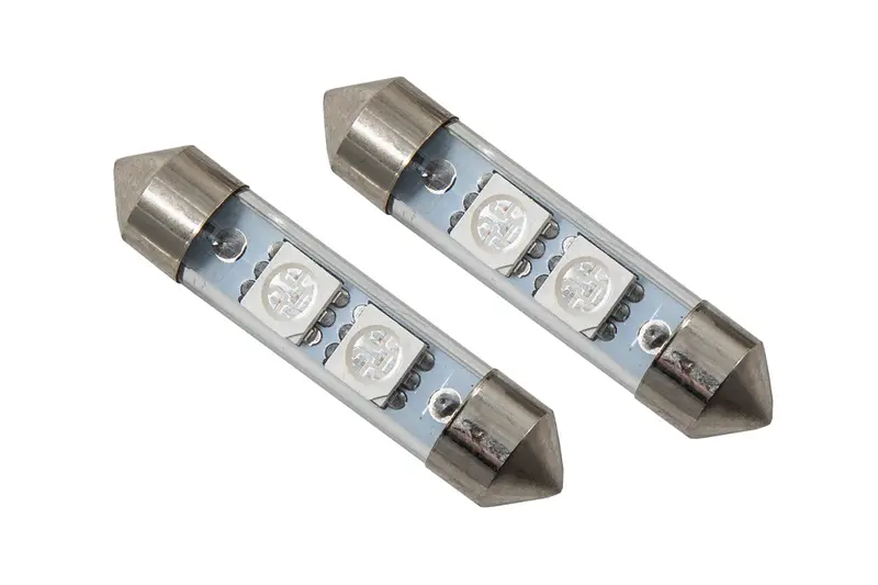 Diode Dynamics Dd0198P Amber 39Mm Smf2 Led Bulb Pair – Compact Signal/Marker Lighting 1