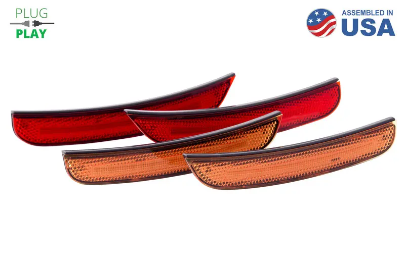 Diode Dynamics Dd5111 Amber/Red Led Sidemarker Set For Dodge Charger (2015–2021) 1