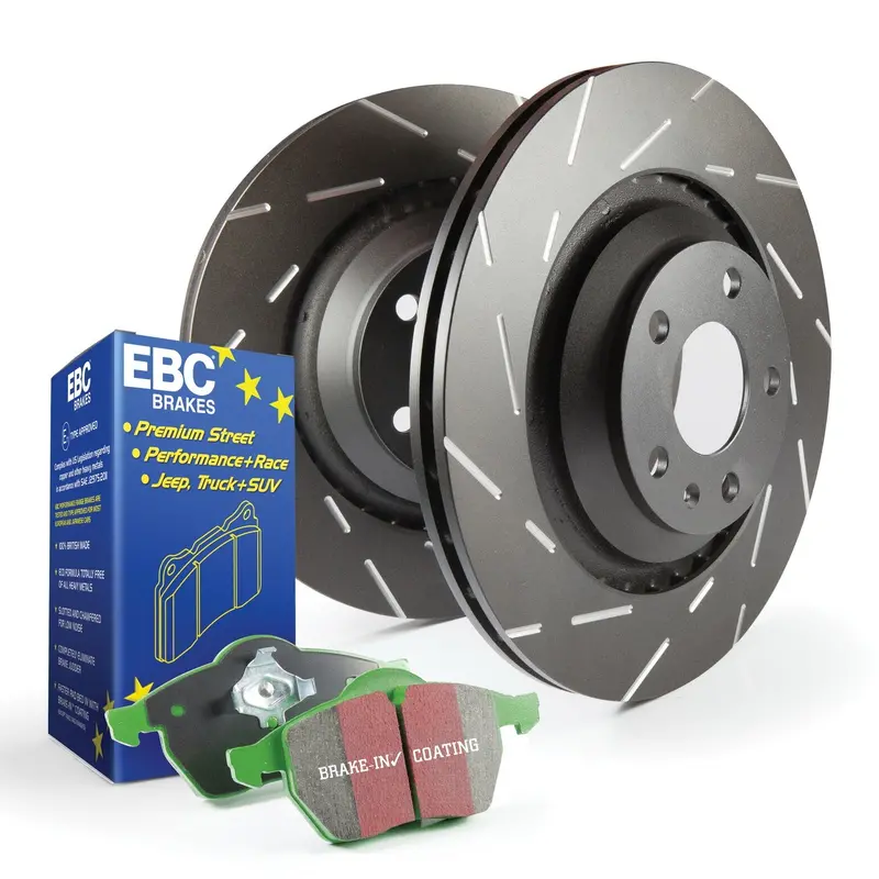 Ebc Brakes S2Kf1141 S2 Kits Greenstuff 2000 And Usr Rotors 1