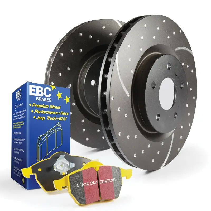 Ebc Brakes Yellowstuff Performance Pad & Gd Rotor Kit – S5 Series Track-Ready Package 1