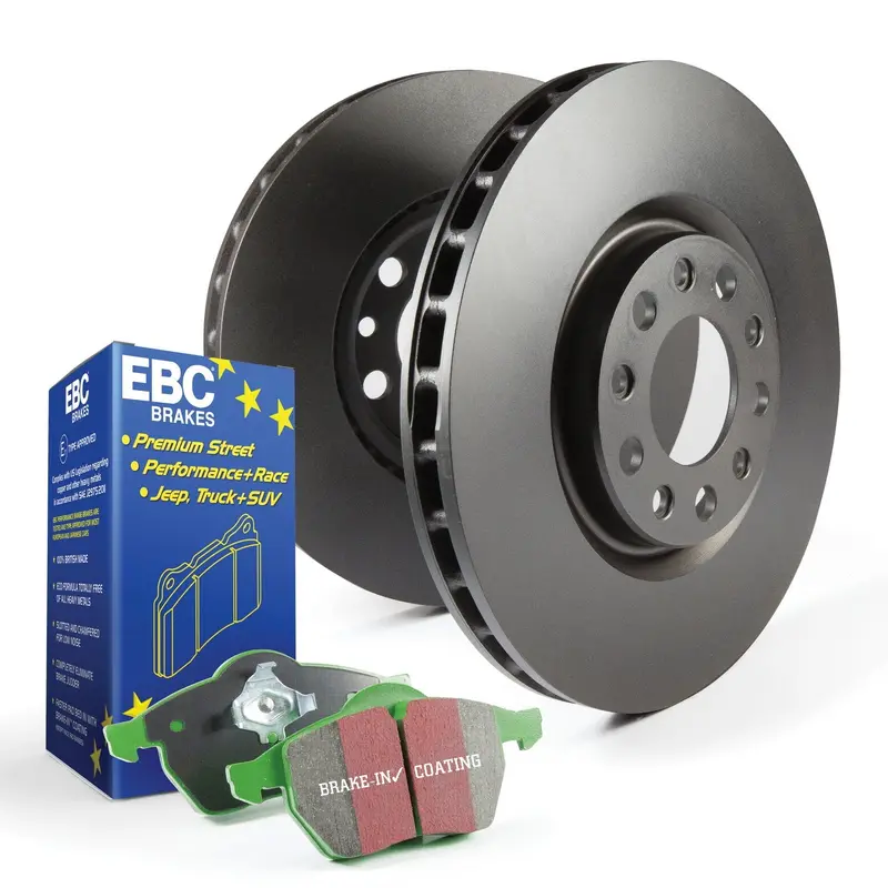 Ebc Greenstuff 2000 Brake Pad & Rk Rotor Kit – High-Friction Street Performance Set For Everyday Drivers 1