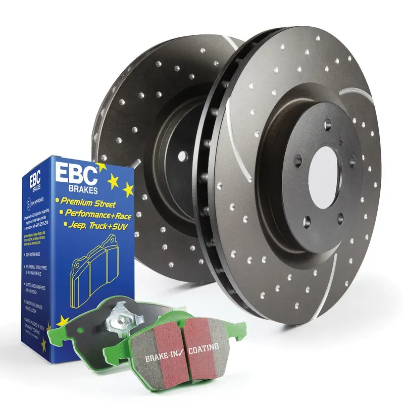Ebc Greenstuff 6000 Performance Brake Kit With Gd Series Rotors – Truck & Suv Application 1