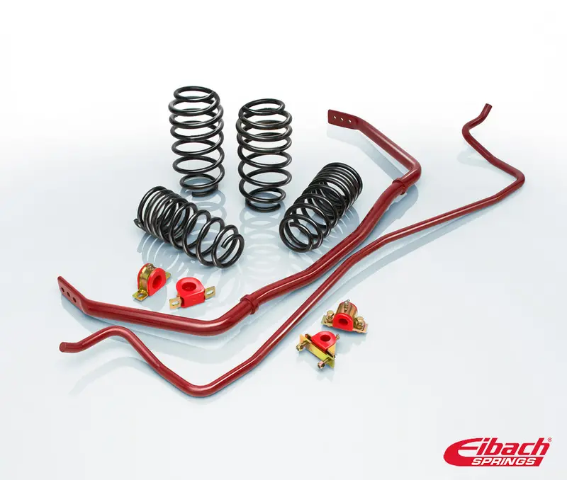 Eibach Pro-Kit Lowering Springs & Stabilizer Bar Combo – Tuned For Improved Handling And Ride Quality 1