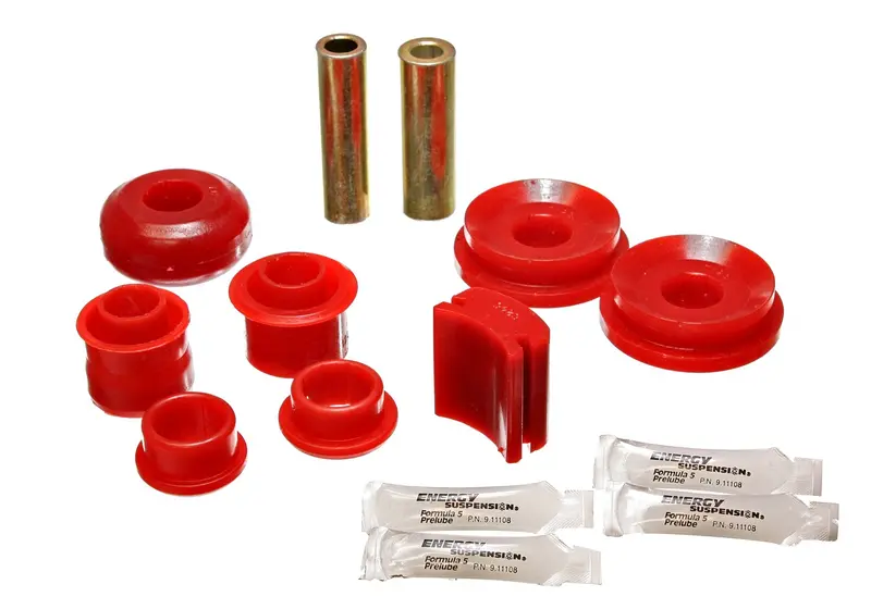 Energy Suspension 4.3167R Rear Upper Control Arm Bushing Kit – Red Performance Polyurethane 1