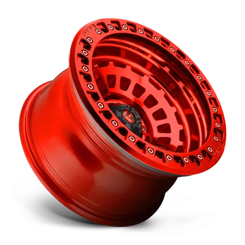 Fuel D100 17X9 Alloy Wheel – 5X5.0 Bolt Pattern, Gloss Red Finish, -38Mm Offset 1