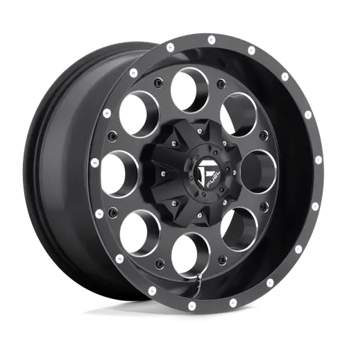 Fuel D525 18X9-Inch Matte Black Off-Road Wheel – 8X6.5 Bolt Pattern, -12Mm Offset 1