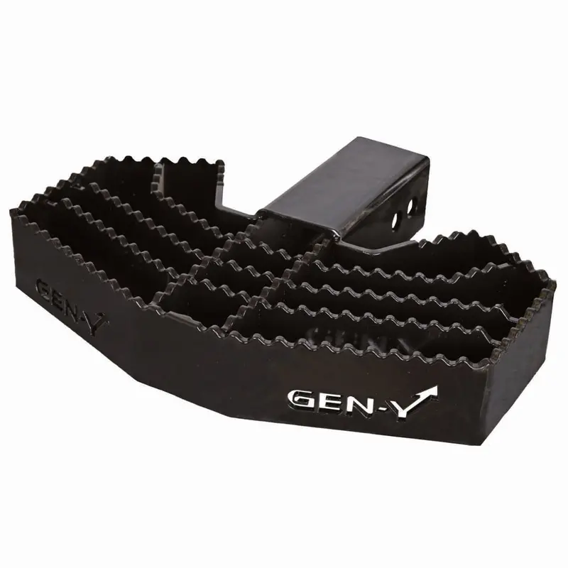 Gen-Y Hitch Gh-0160 2.5-Inch Shank With 3/4-Inch Pin Holes – Compatible With 32K Mega-Duty Serrated Hitch Step 1