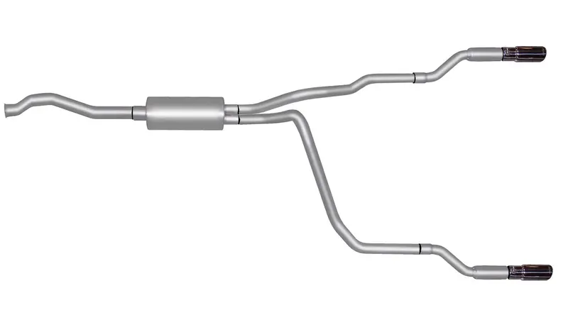 Gibson Performance Aluminized Dual Split Cat-Back Exhaust System 1