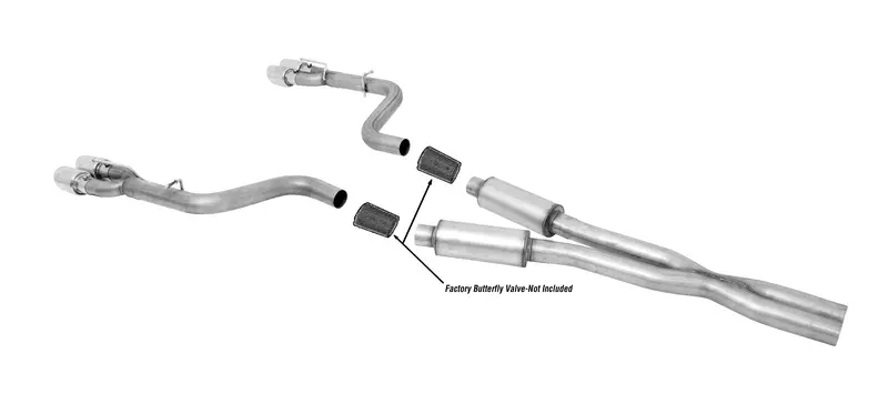 Gibson Performance Exhaust 617010 Stainless Steel Cat-Back Dual Exhaust System 1