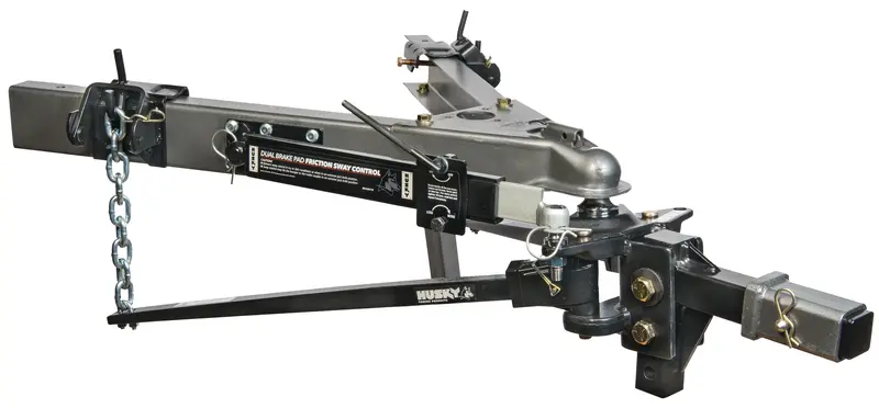 Husky Towing 31620 Trunnion Bar Sway Control System – 8,000 Lb Capacity With 10-Inch Shank And Hitch Ball 1