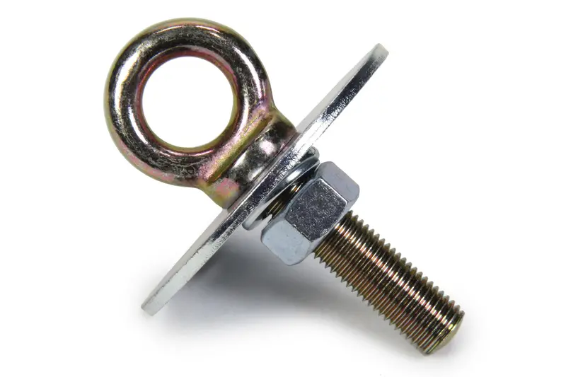 Impact Racing Eye Bolt Hardware – Zinc-Plated Mounting Fastener For Harness Or Safety Equipment 1